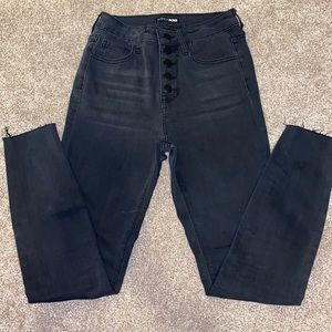 Black/grayish fashion nova jeans